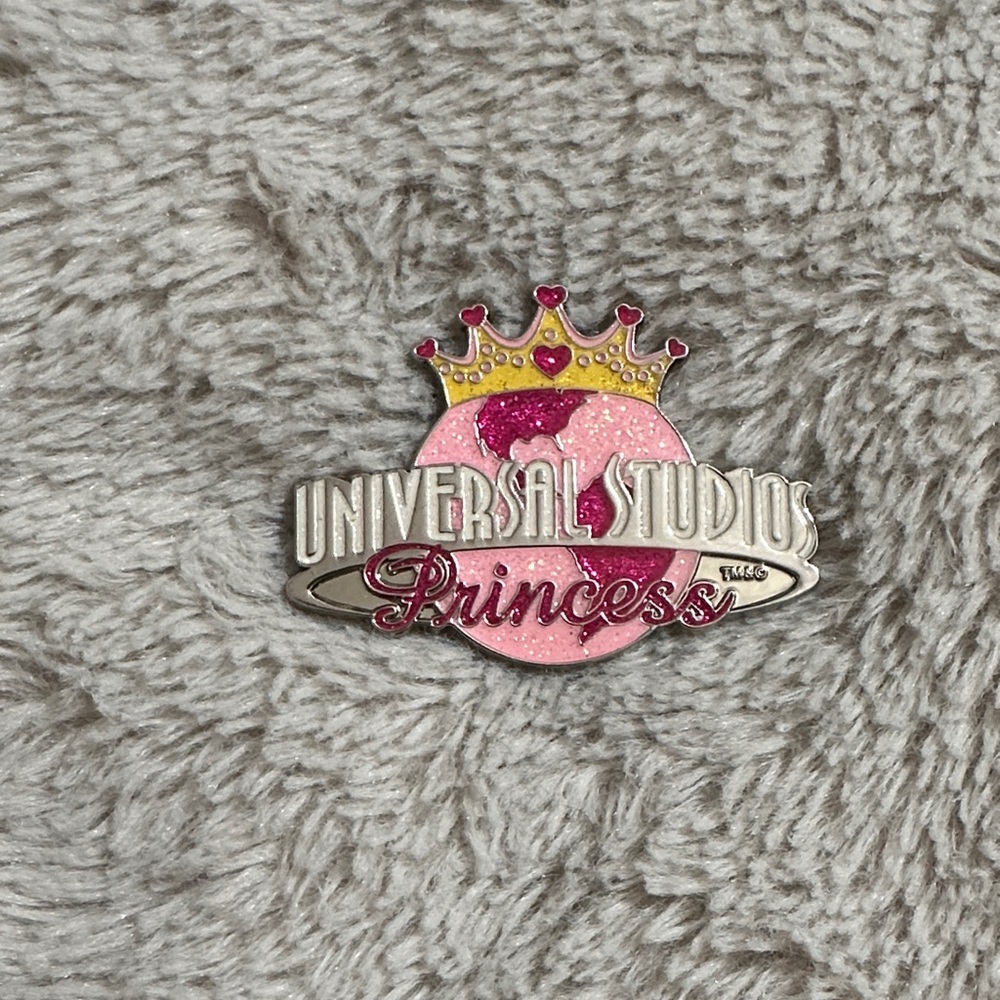Universal Studios Princess Pink Enamel Pin